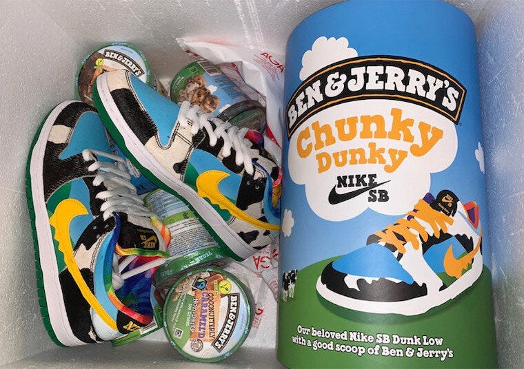 The special edition packaging for the Chunky Dunkys. The special edition packaging for the Chunky Dunkys.
