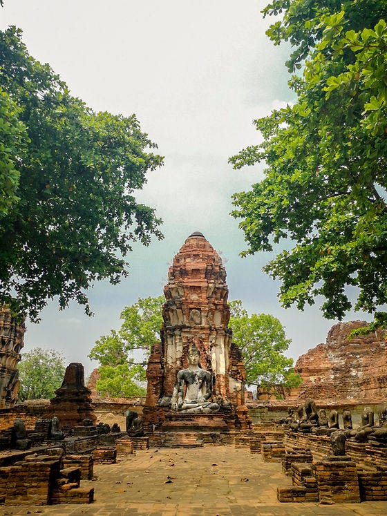 Ayutthaya was the former capital of Siam. Several Europeans described it as the most beautiful city on earth at the time. Ayutthaya was the former capital of Siam. Several Europeans described it as the most beautiful city on earth at the time.