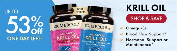 Get up to 53% Off on Krill Oil