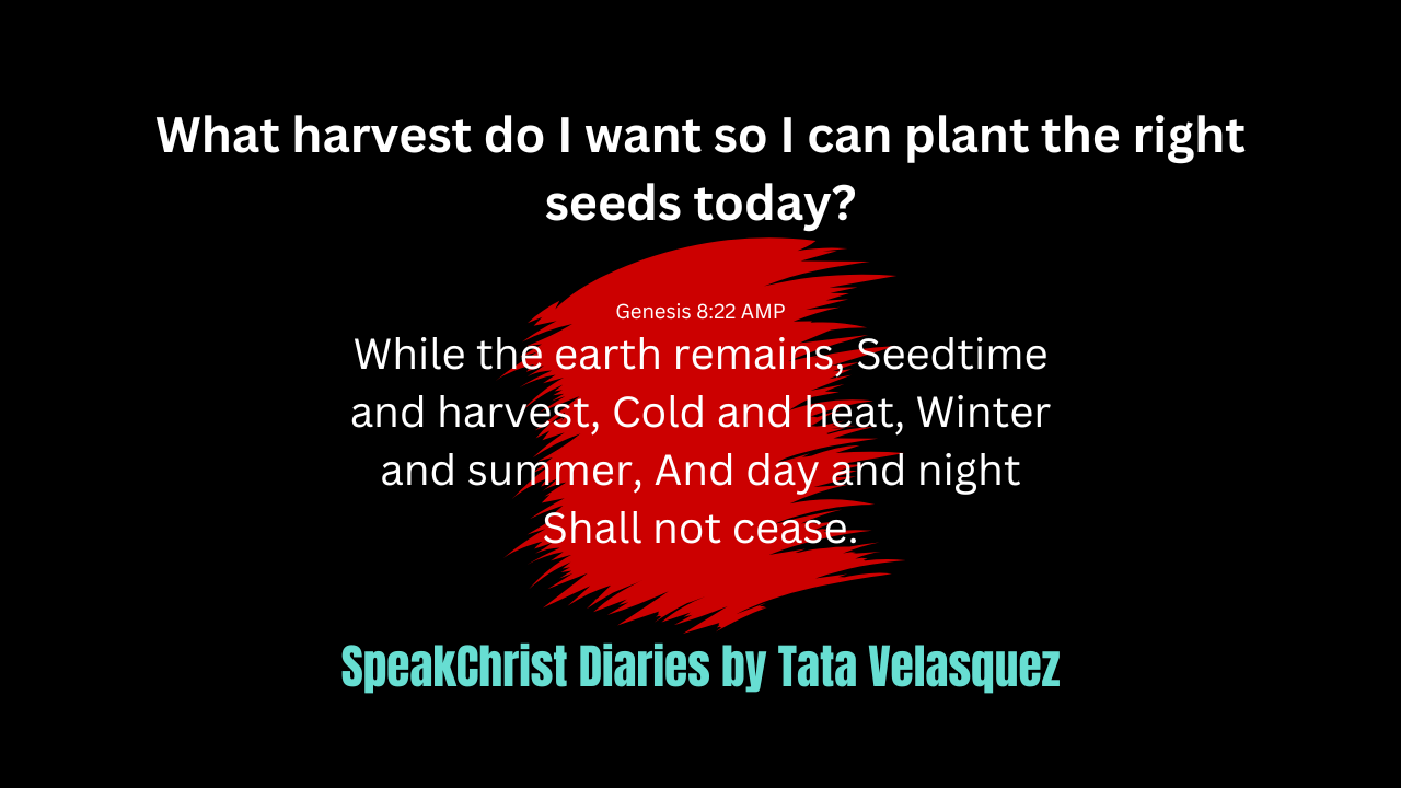 My Seedtime and Harvest by Tata Velasquez