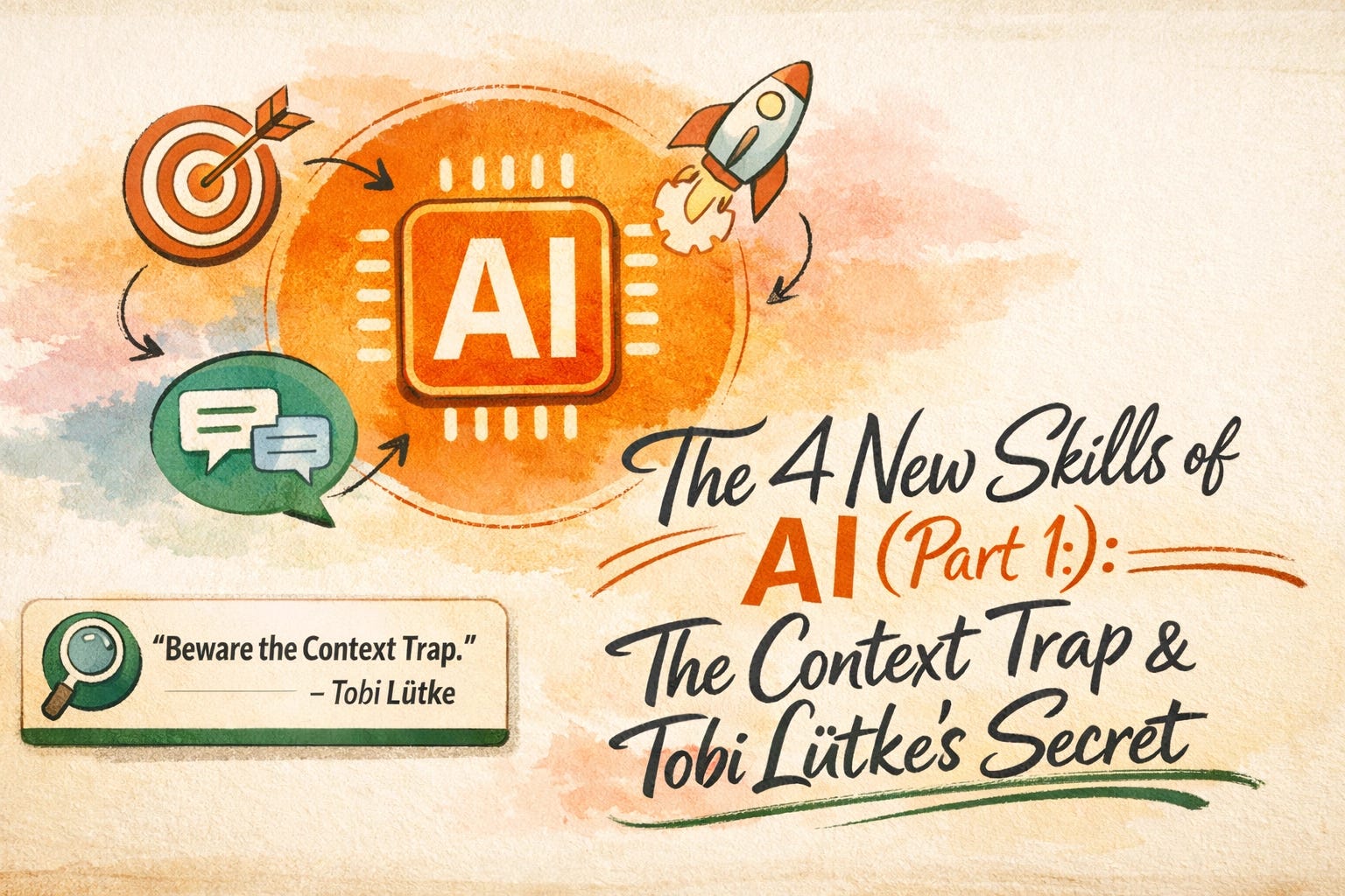 [HERO] The 4 New Skills of AI (Part 1): The Context Trap & Tobi Lütke’s Secret