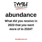 Abundance in 2024