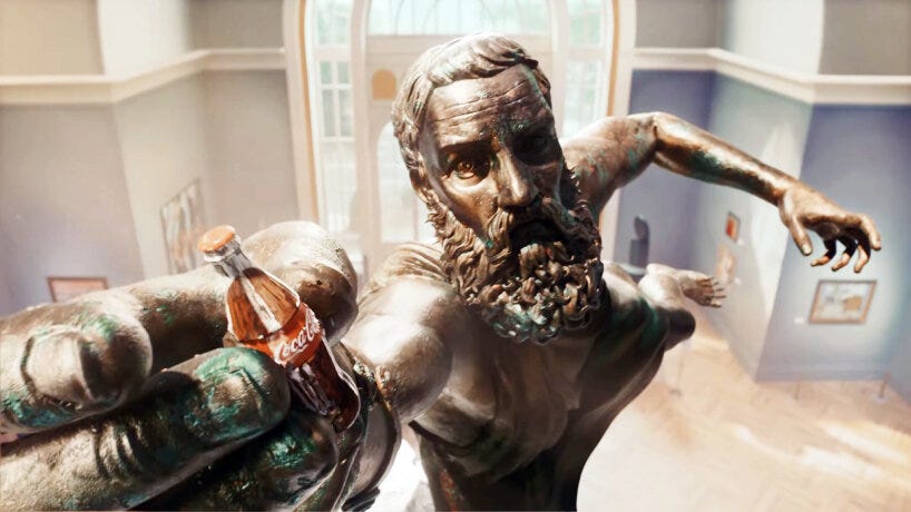 coca-cola animates masterpieces of warhol, van gogh, vermeer, and munch to  spark creativity