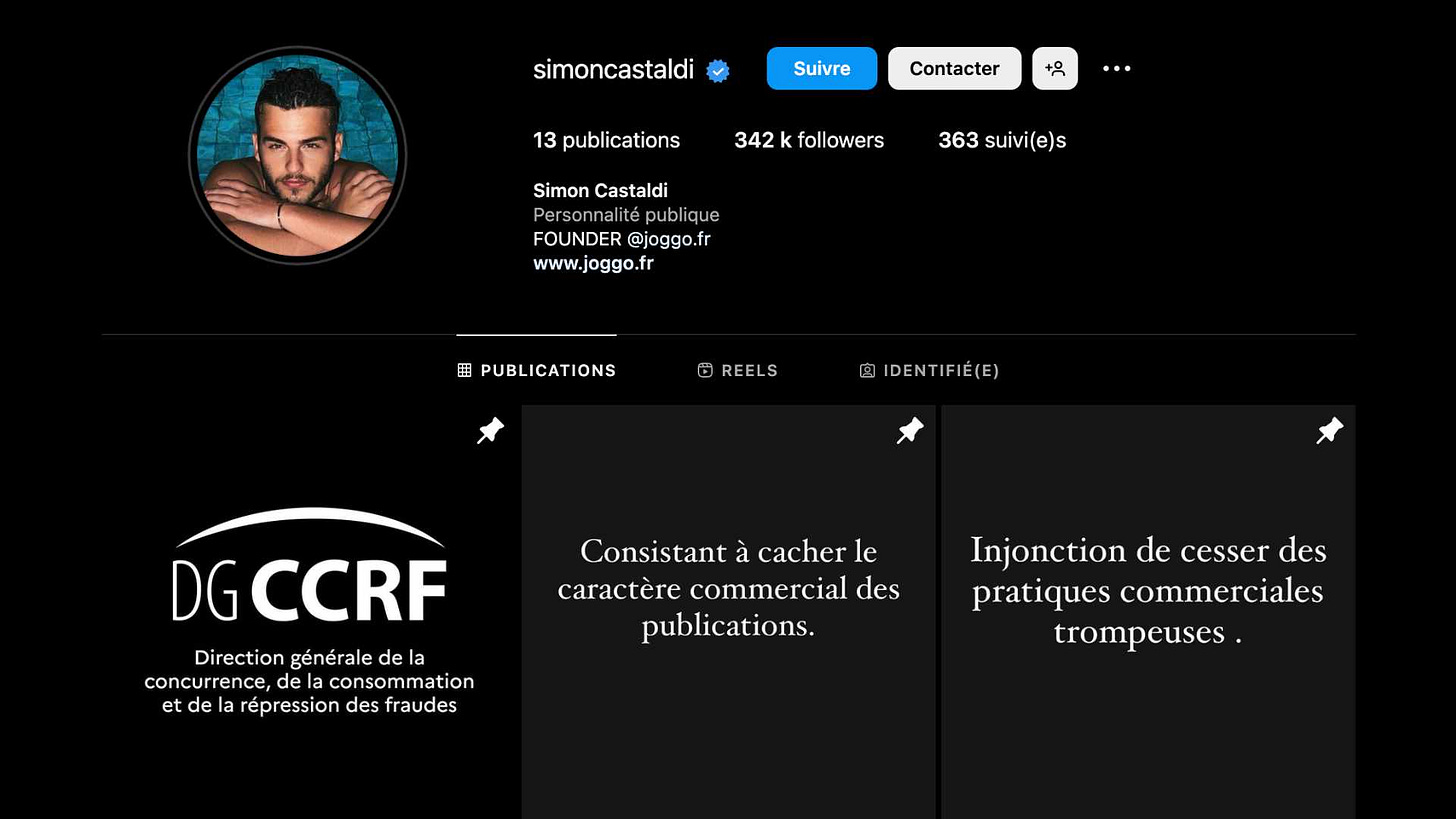 6 influenceurs français forcés d'afficher sur Instagram qu'ils n'ont pas  respecté la loi - Numerama