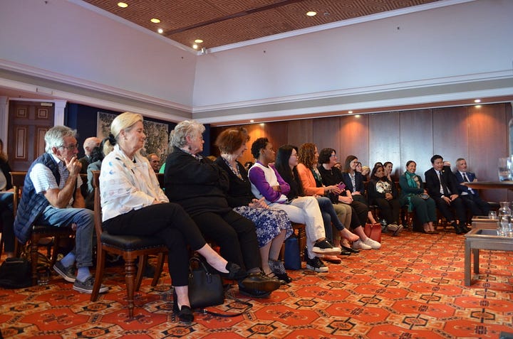 Their excellencies deliberate @ Worldly Women of Wellington with Diplosphere