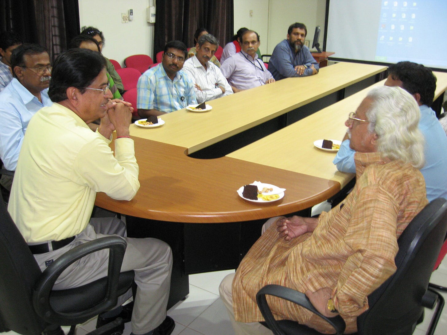 The filmmaker Adoor Gopalakrishnan at IIST, 2009. The filmmaker Adoor Gopalakrishnan at IIST, 2009.