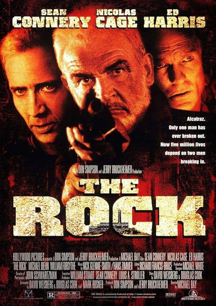 Poster The Rock by Michael Bay Movie : Amazon.com.be: Home & Kitchen Poster The Rock by Michael Bay Movie : Amazon.com.be: Home & Kitchen