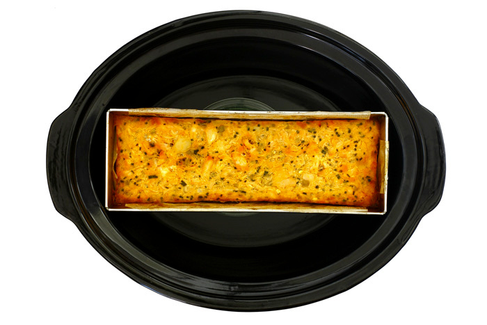 Terrina de salmón. Receta para crock pot