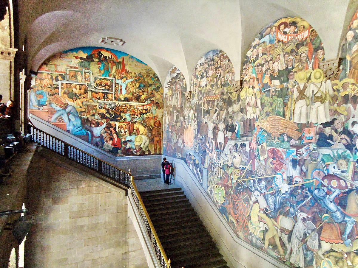 The History of Mexico (mural) - Wikipedia