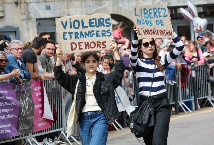 Foreign rapists get out
