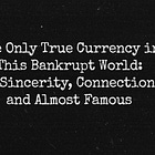 The Only True Currency in This Bankrupt World