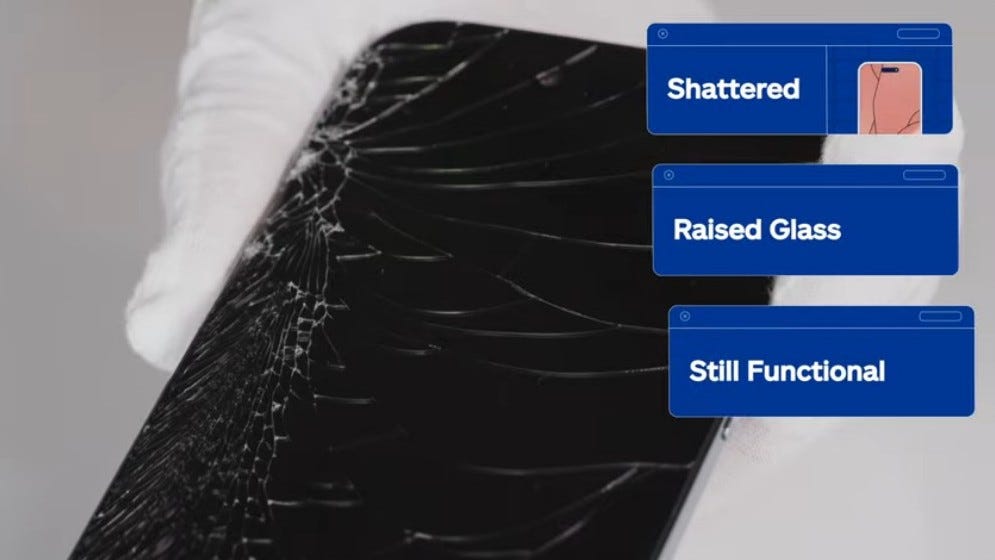 iPhone Air drop test