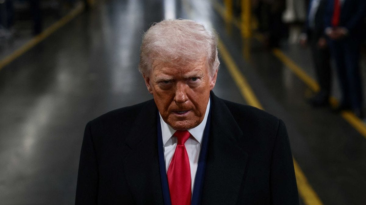 The Orange Man in Winter