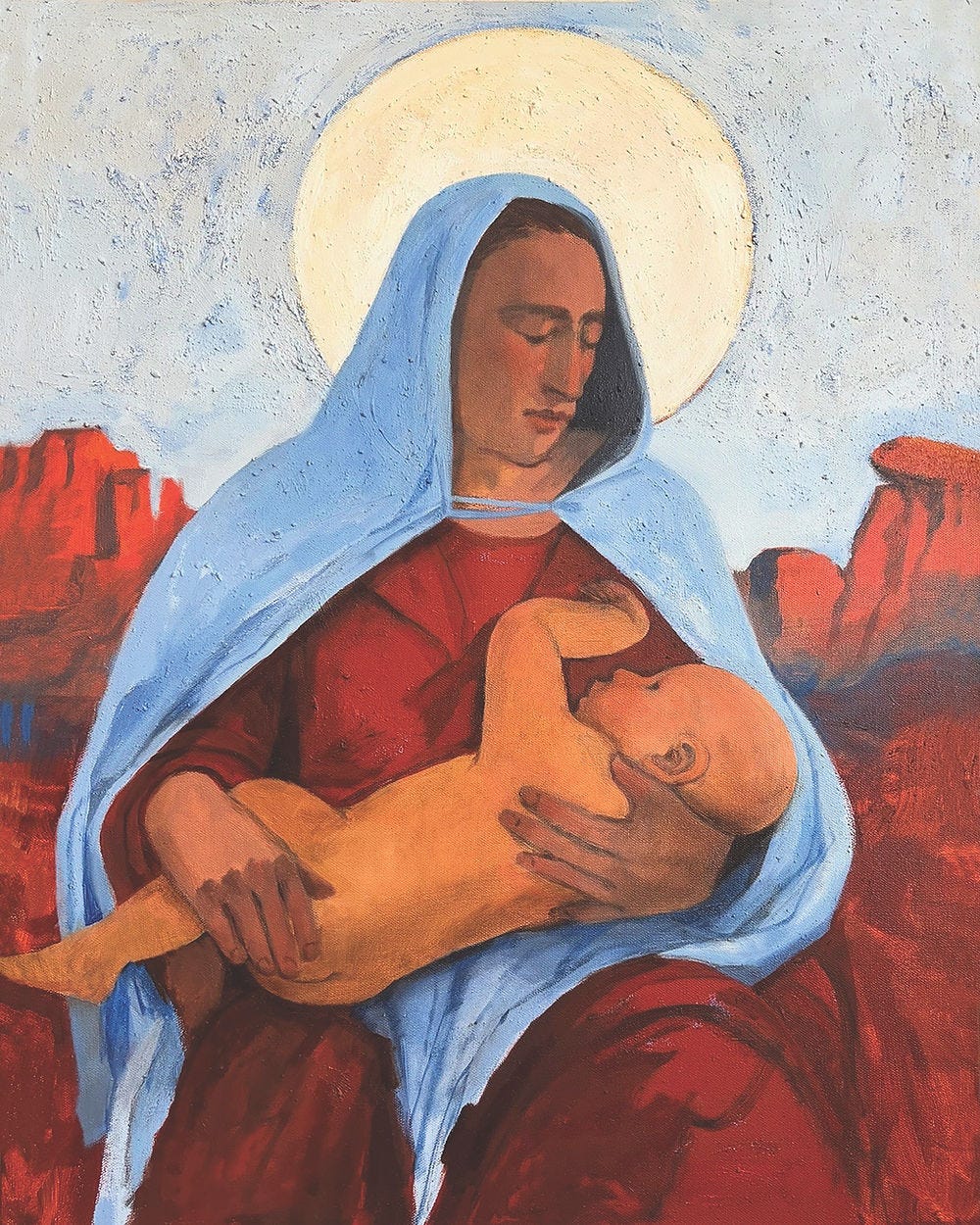 Madonna of the Desert I - Hawkes Madonna of the Desert I - Hawkes