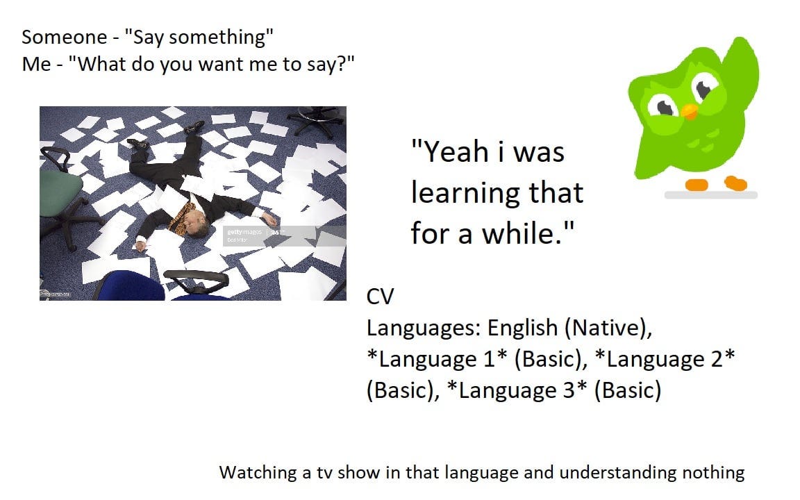 Learning a language starter pack Learning a language starter pack