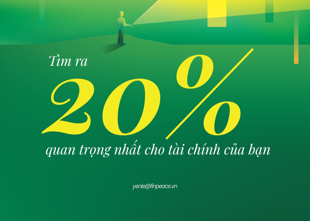 Đừng làm mọi thứ - Chỉ làm 20% những thứ quan trọng này thôi.