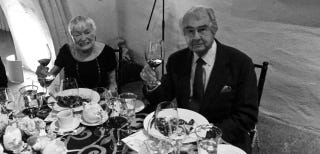 B:W of Margrit and Warren B:W of Margrit and Warren