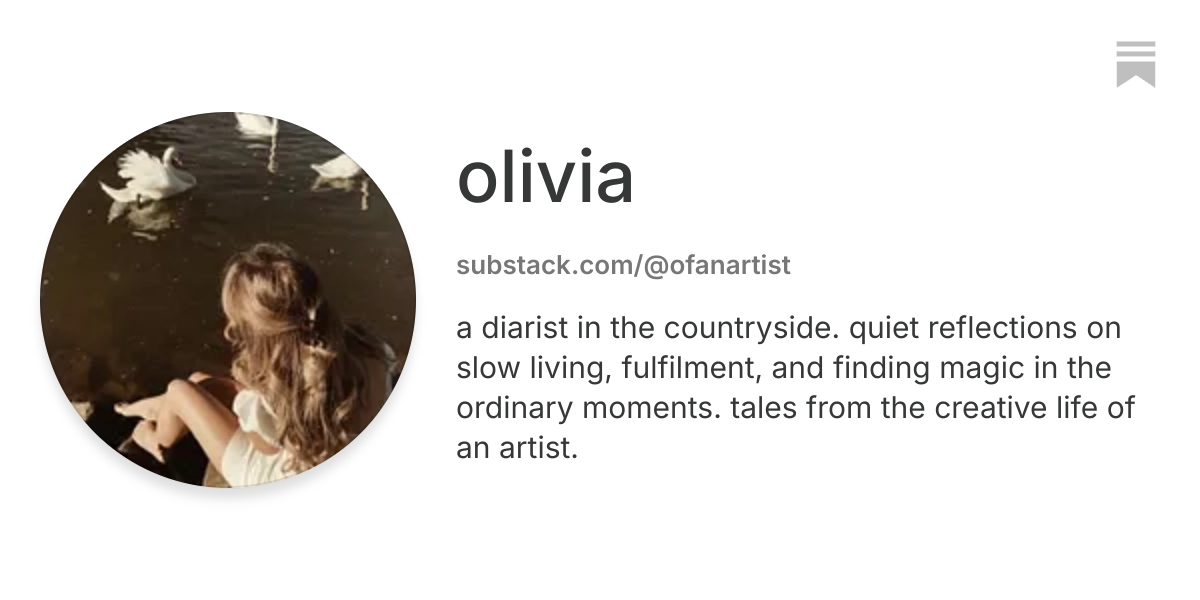 olivia | Substack