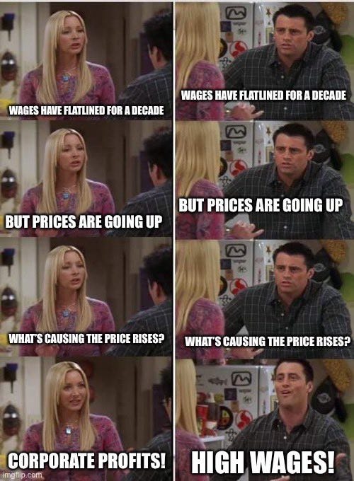 An inflation meme