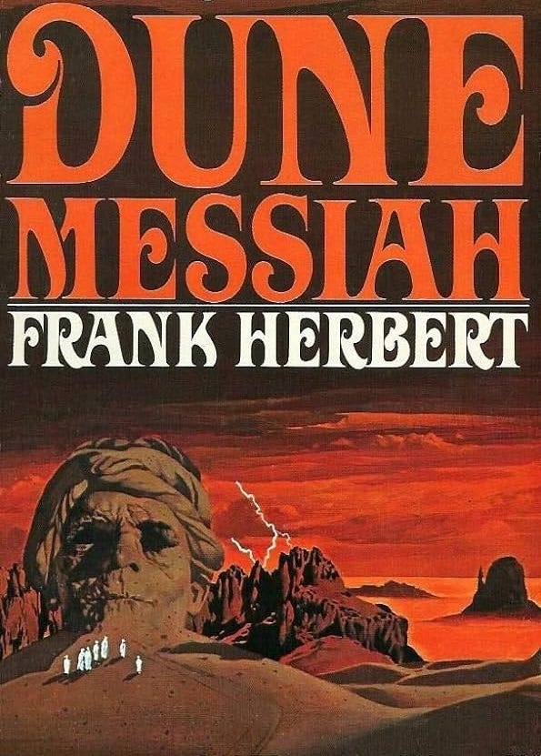 The cover of Dune Messiah by Vincent Di Fate