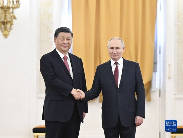 President Xi Jinping Holds Talks with Russian President Vladimir Putin