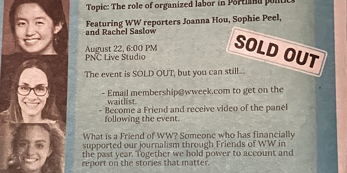 What's the Matter With Portland?