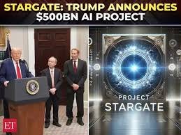 Trump announces $500Bn AI project ...