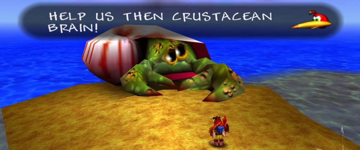 Top 5 Crabs in Video Games. Crabs are a constant in daily life… | by Rob  O'Sullivan | JournalistRob | Medium