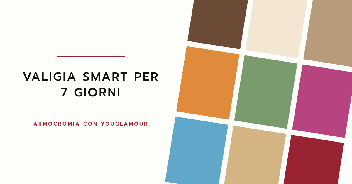 Cover: Valigia 7 giorni