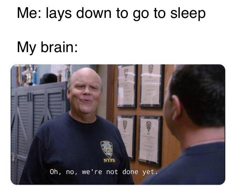 I'm just restfully staring at the ceiling. : r/dankmemes
