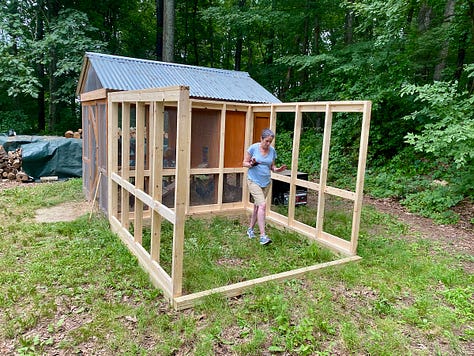 Chicken coop photos.