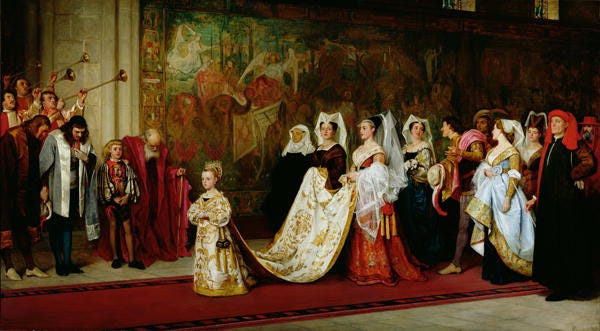 Her Most High Noble and Puissant Grace 1865 -  20-inches-wide-by-11-inches-tall