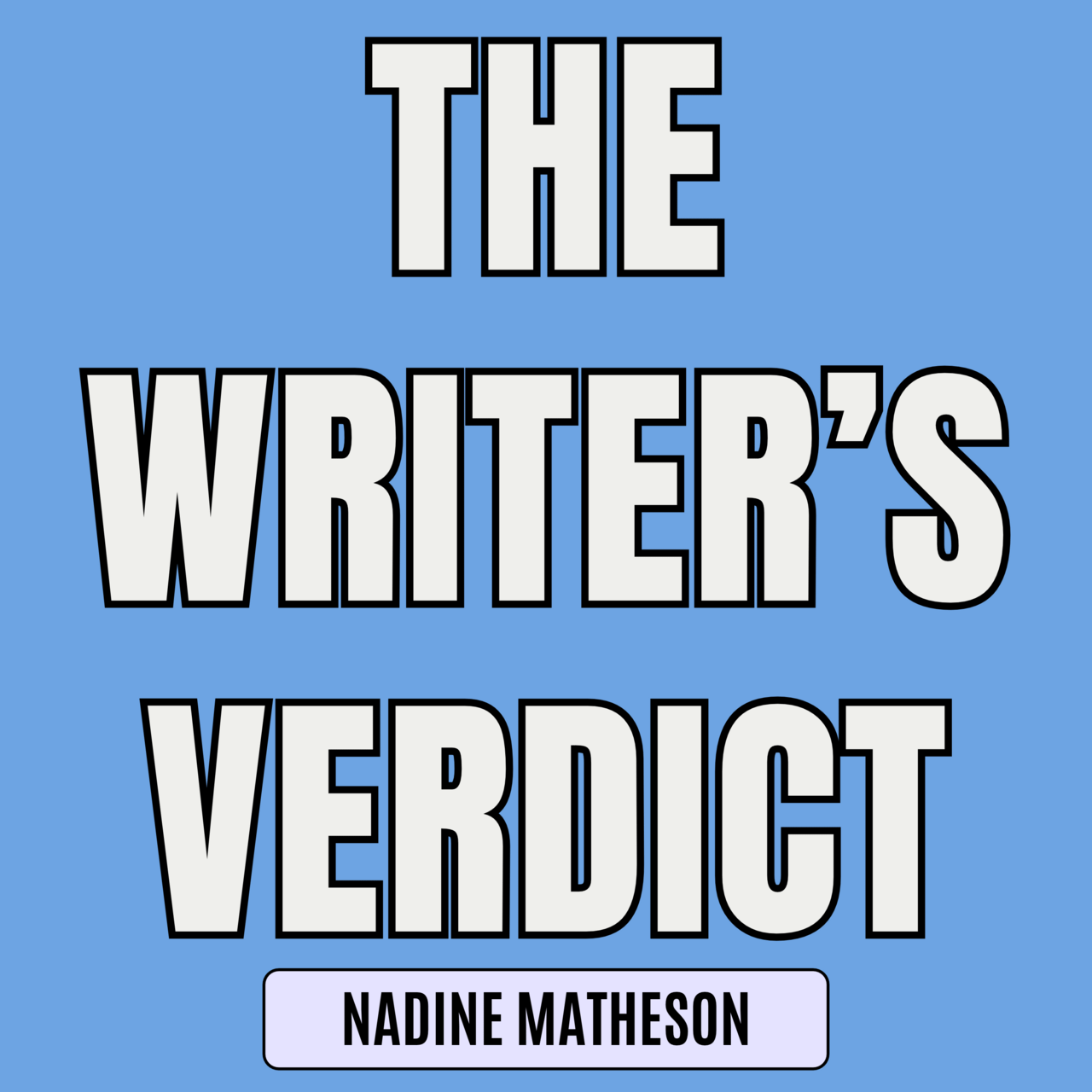 The Writer's Verdict with Nadine Matheson  logo