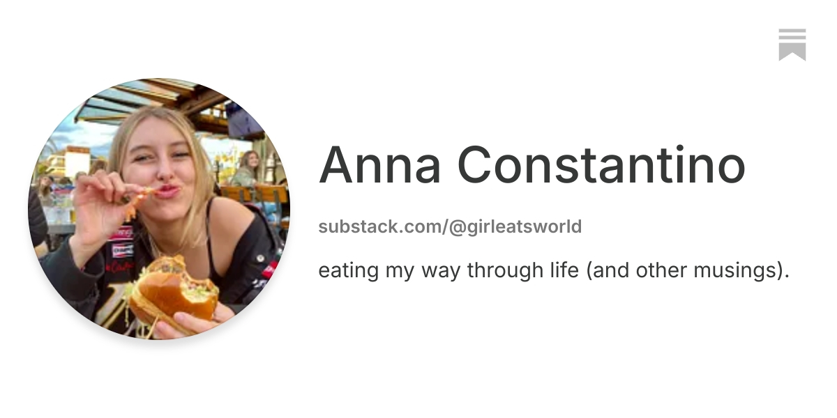 Anna Constantino | Substack