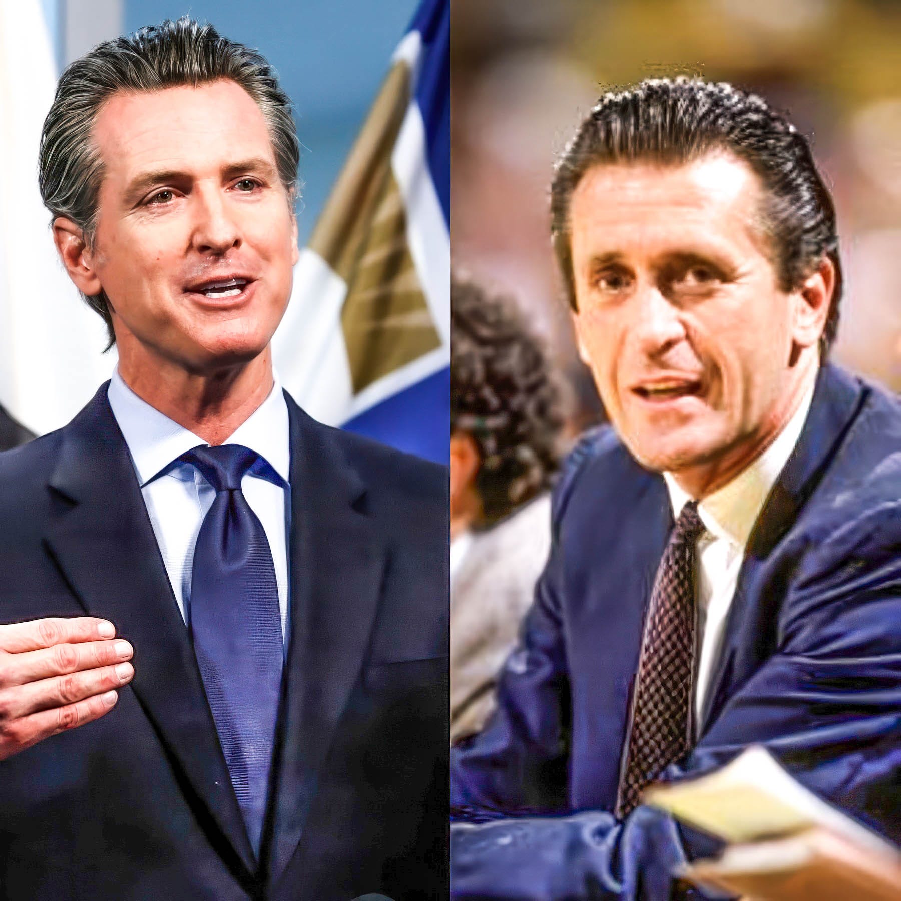 Gavin Riley Gavin Newsom – Pat Riley of Politics - by Bill King