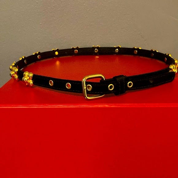 Vintage Yves Saint Laurent studded belt M 36 inches Yves Saint Laurent | Accessories | Vintage Yves Saint  main image 3
