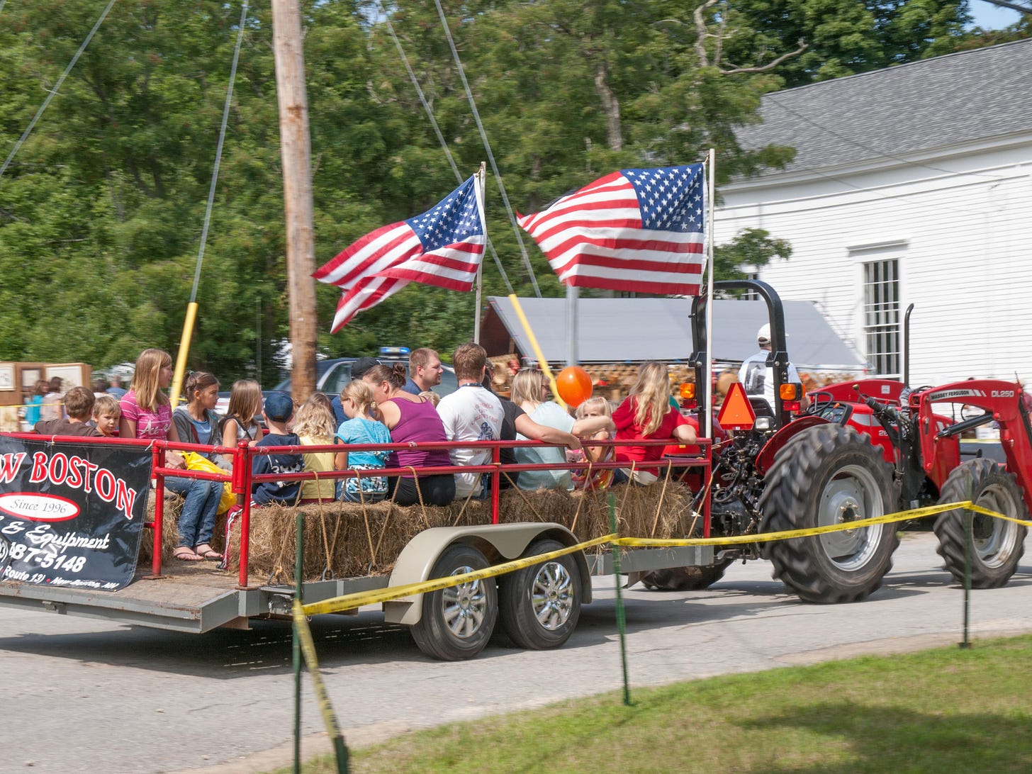Hayride at the 151st Children's Fair