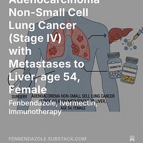 Case Report: Adenocarcinoma Non-Small Cell Lung Cancer (Stage IV) with Metastases to Liver, age 54, Female