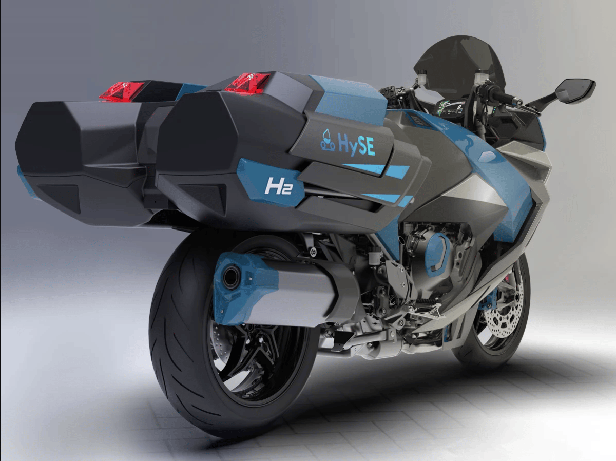 Kawasaki's Supercharged Hydrogen Motorcycle - by Team M