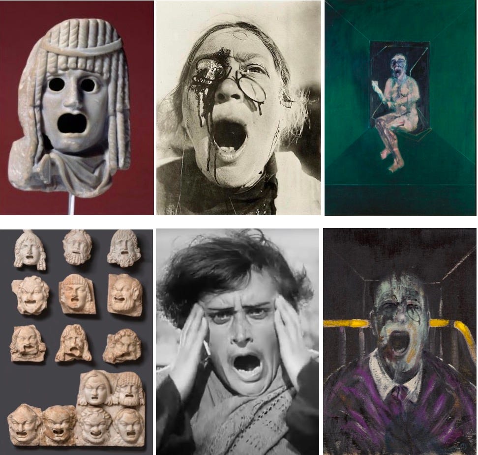 Painting as a Greek Tragedy