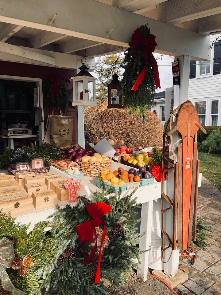 Christmas at our local farm