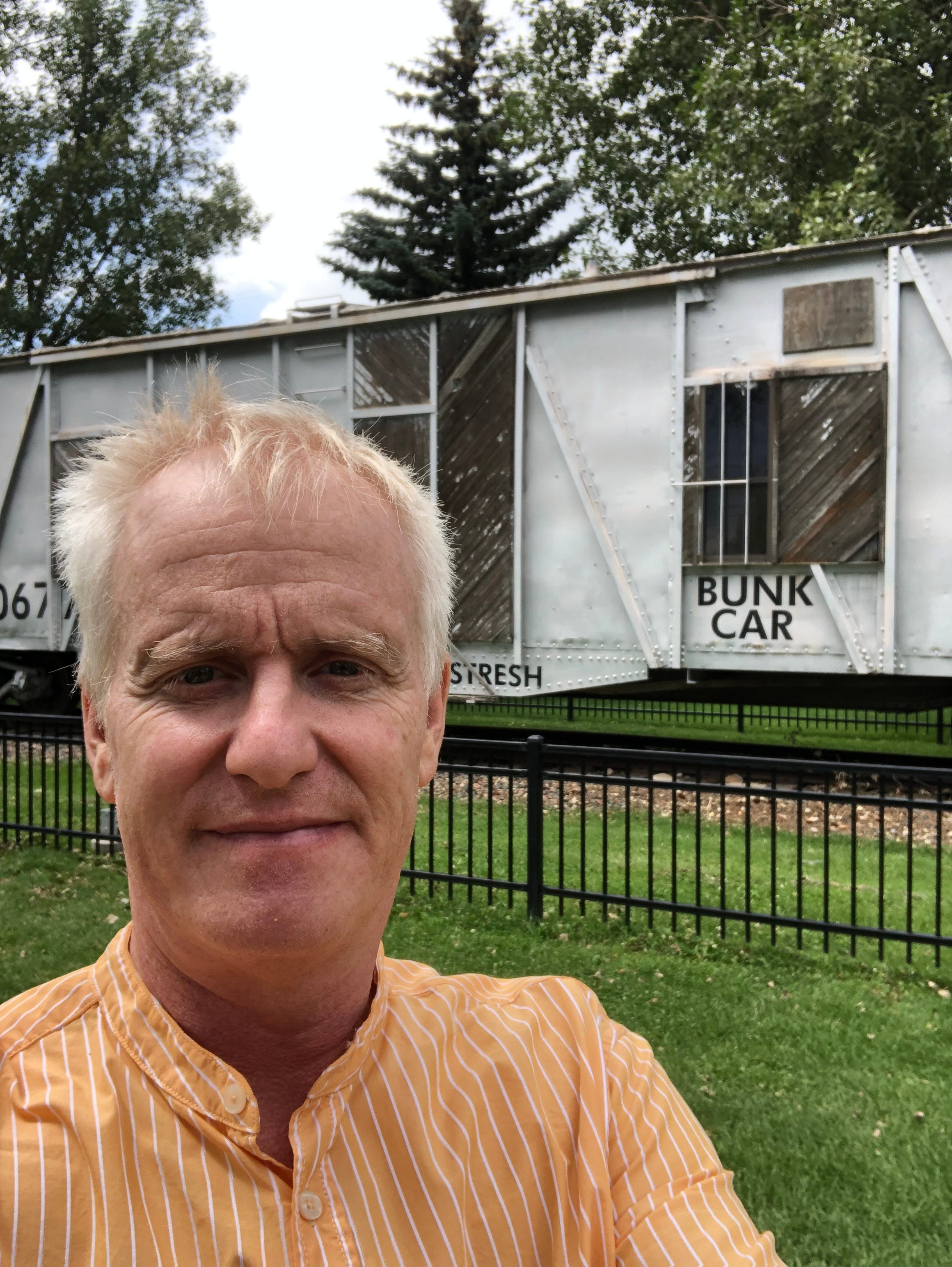 Fit for a Hitchcock cameo, Laramie's train depot turns 100.