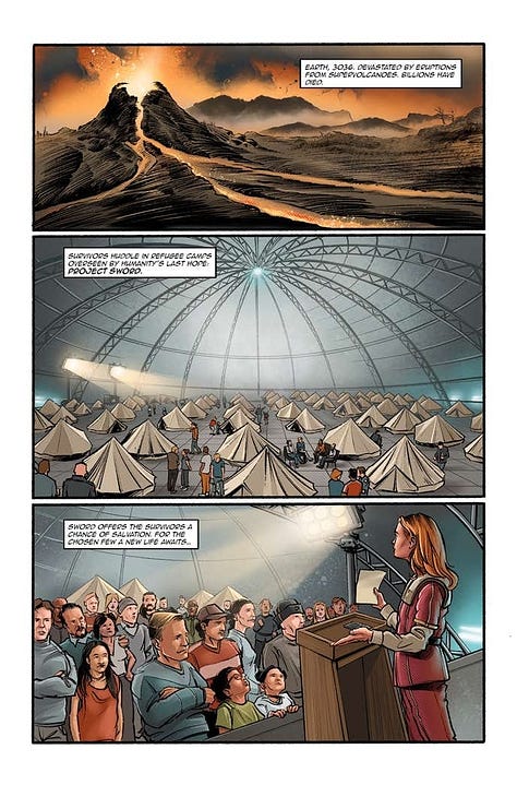 Preview pages of Project Sword