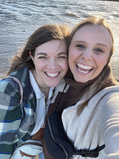 scrapbook of my solo trip to the PNW for a girls weekend