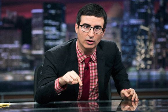 John Oliver Charming Scold
