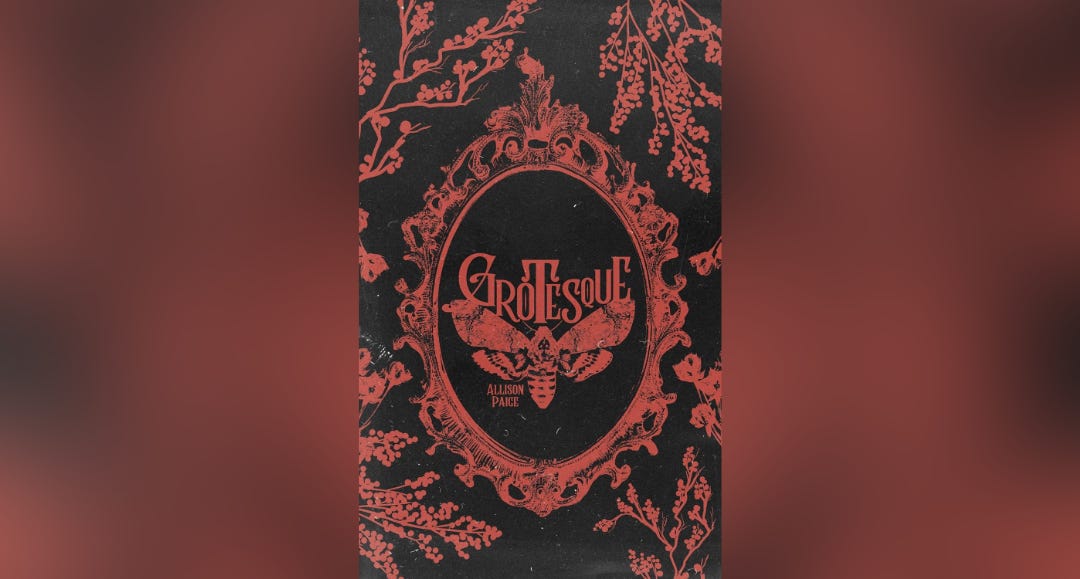 Book cover for Grotesque by Allison Paige