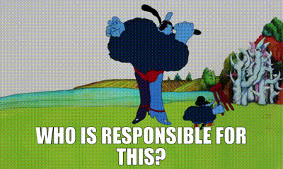 YARN | Who is responsible for this? | Yellow Submarine | Video gifs by  quotes | 2a26dd86 | 紗