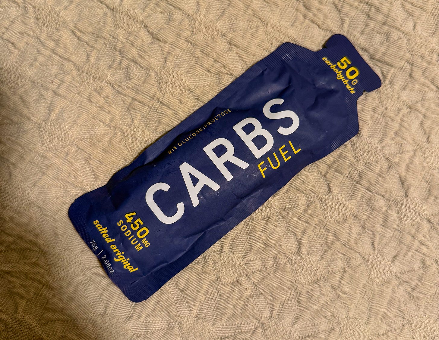 Carbs Fuel Salted energy gel
