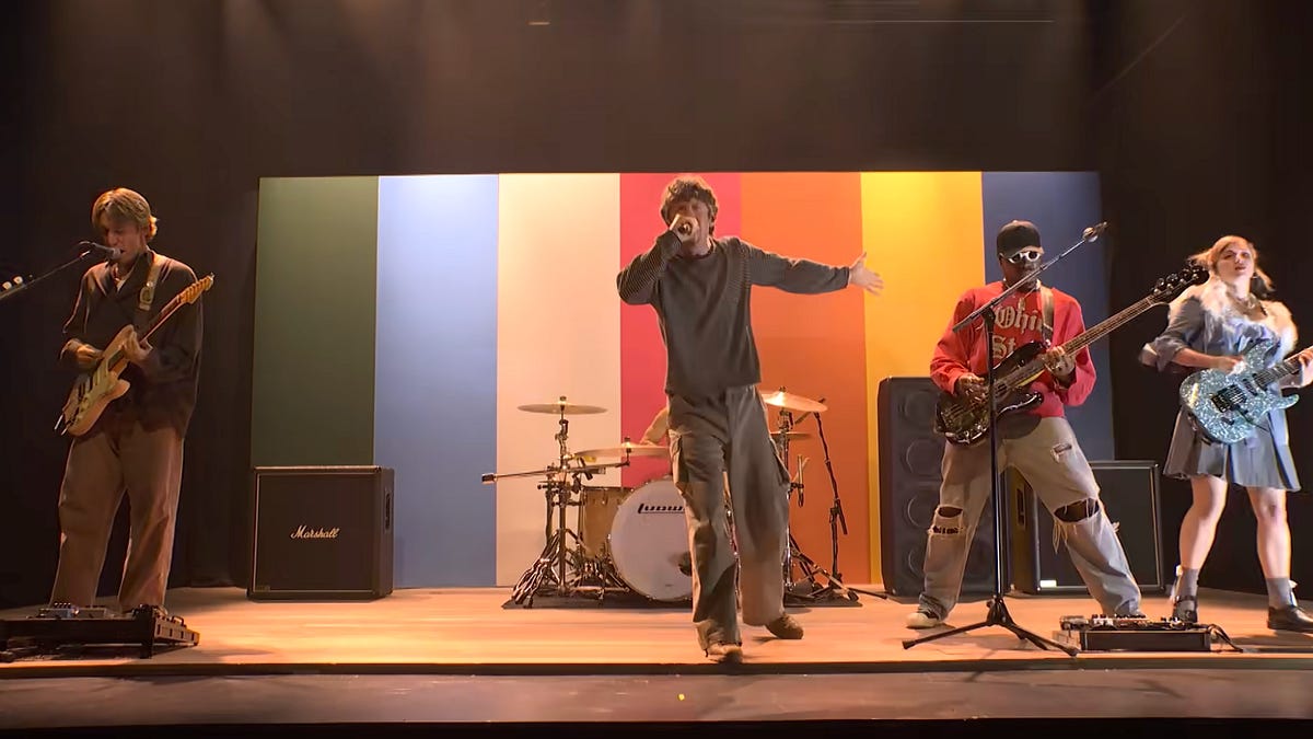Some thoughts on Turnstile’s SNL debut