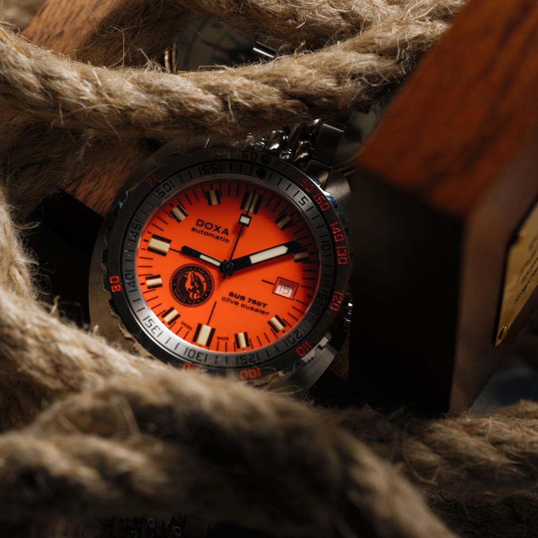 Doxa’s New SUB 750T Celebrates Clive Cussler With a 94-Piece Nod to Journey 2